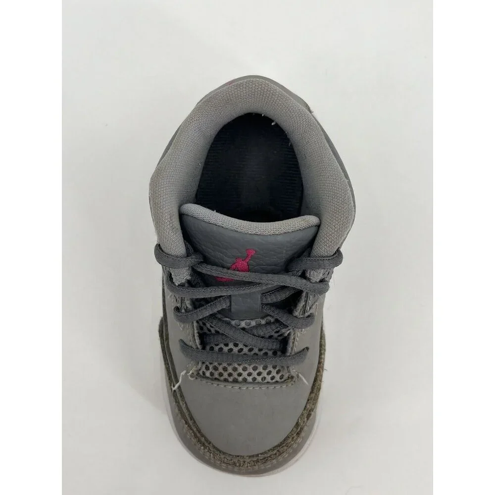 Nike Air Jordan‎ Flight Origin 3 Size 6C Style 820252-009 Gray Pink Shoes